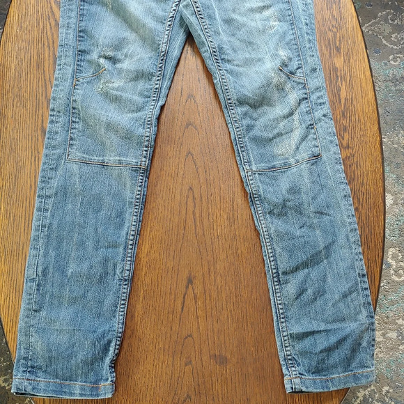 Allen B. Moto Style Medium Wash Skinny Jeans Size Women's 10 - Picture 5 of 13